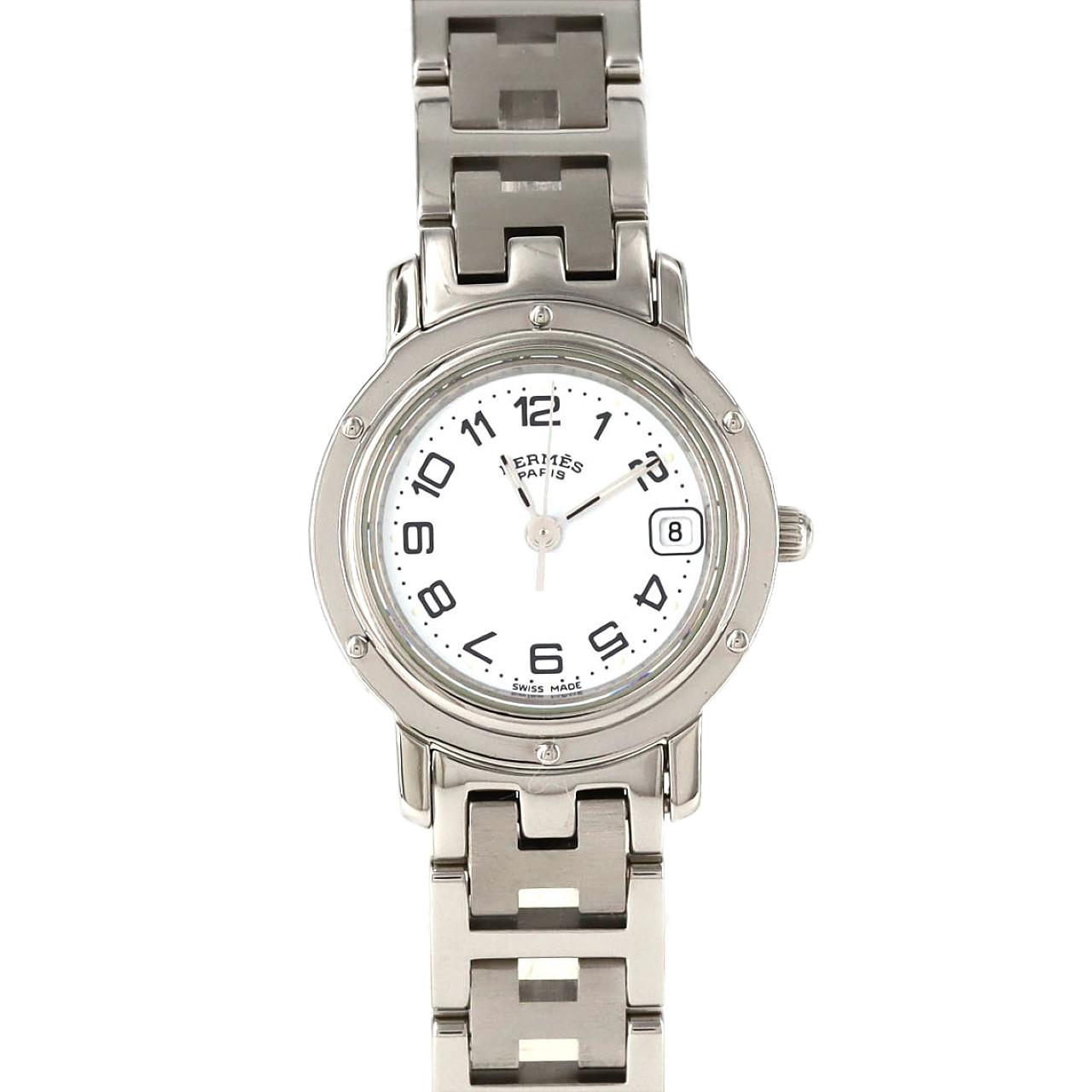Hermes Clipper Stainless Steel Quartz