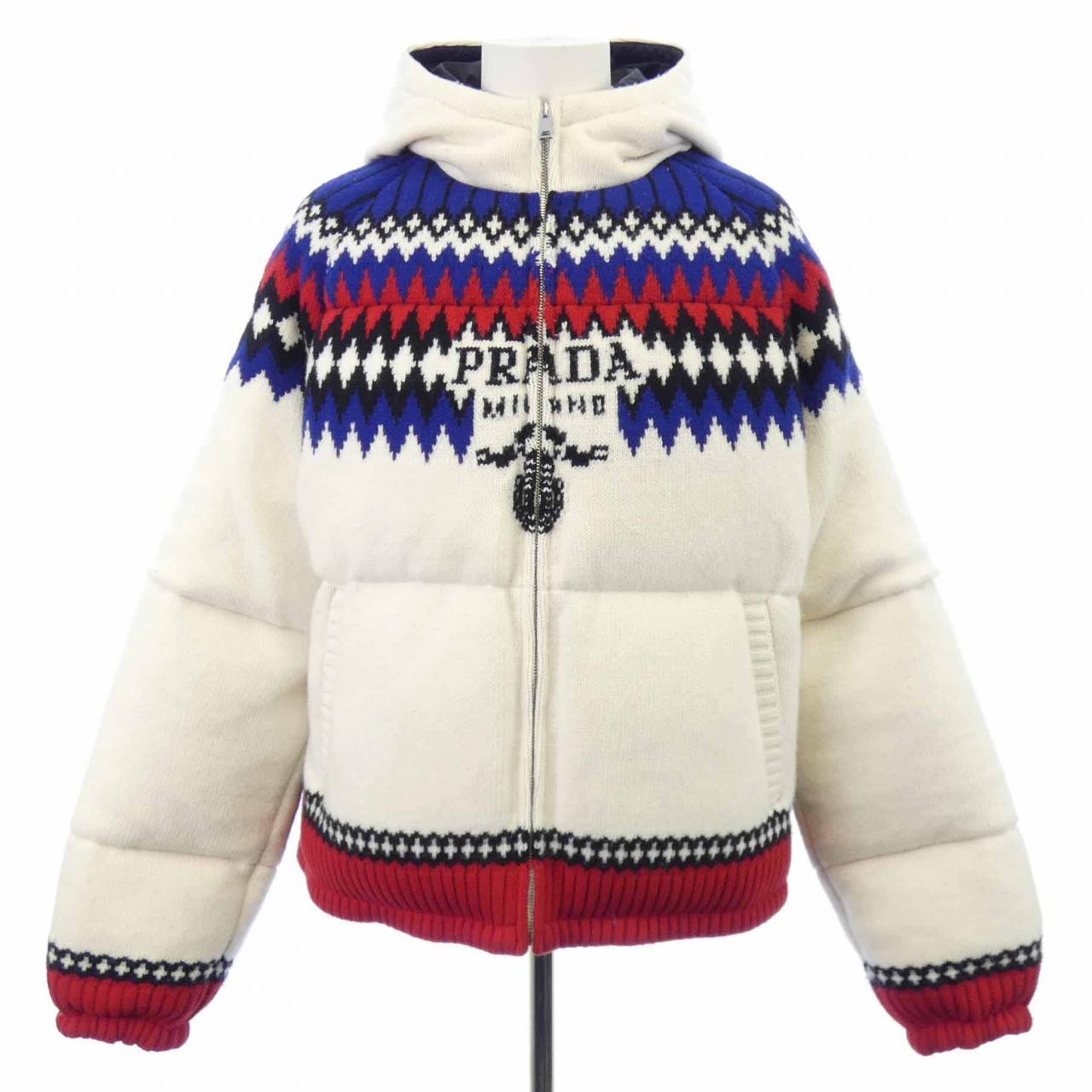 Prada Cashmere Blend Down Jacket