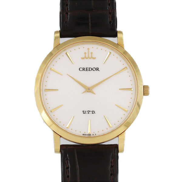 Seiko Credor Signo U.T.D Yellow Gold Manual Winding