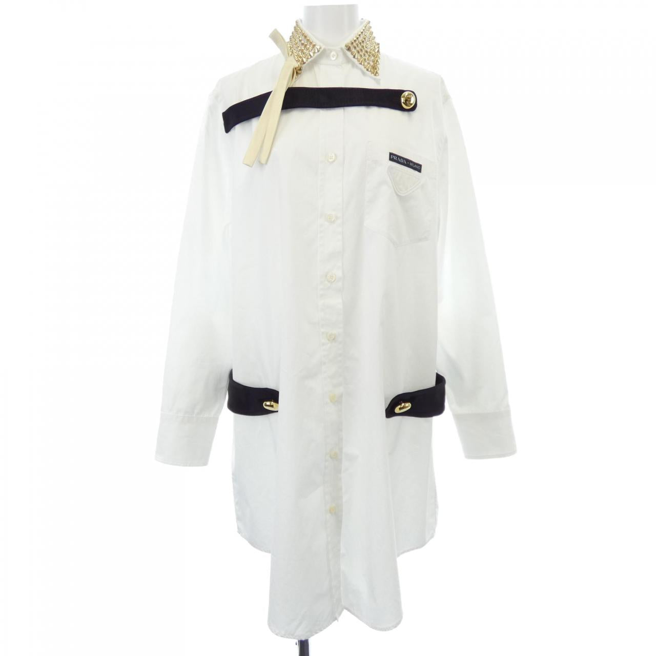 Prada Cotton Long Sleeve Shirt