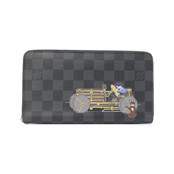 Louis Vuitton Zippy Organizer Damier Graphite Long Wallet