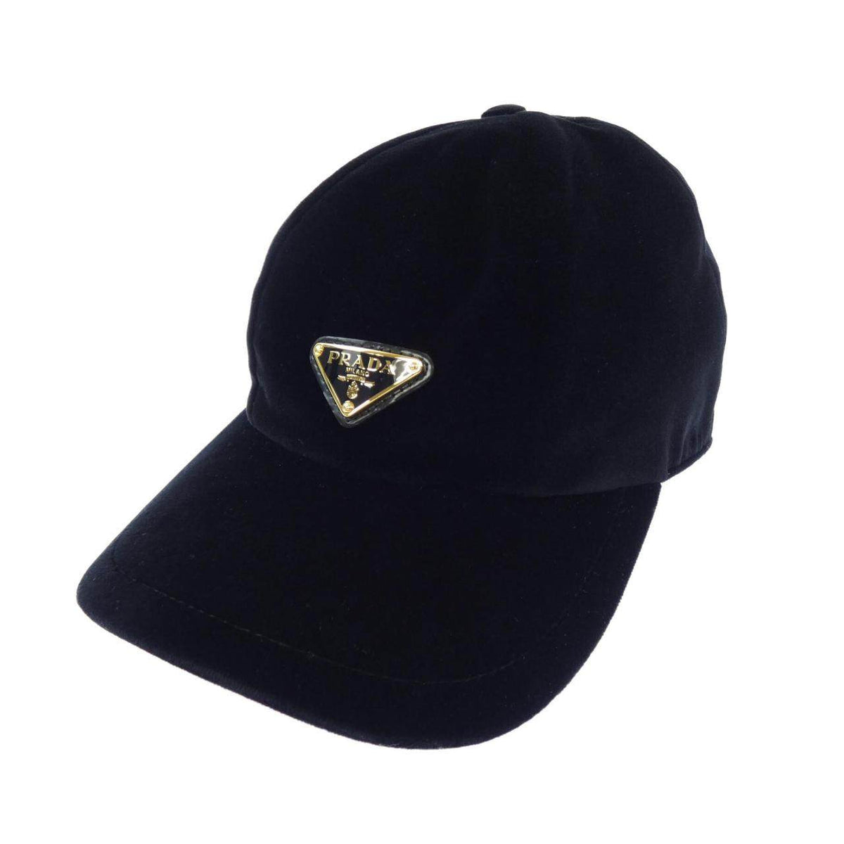 Prada Triangle Logo Cap