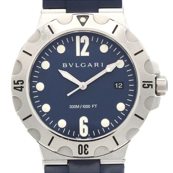 Bvlgari Diagono Scuba Stainless Steel Watch