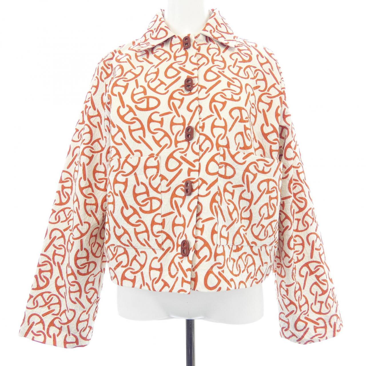 Hermes Chaine d’Ancre Silk Jacket