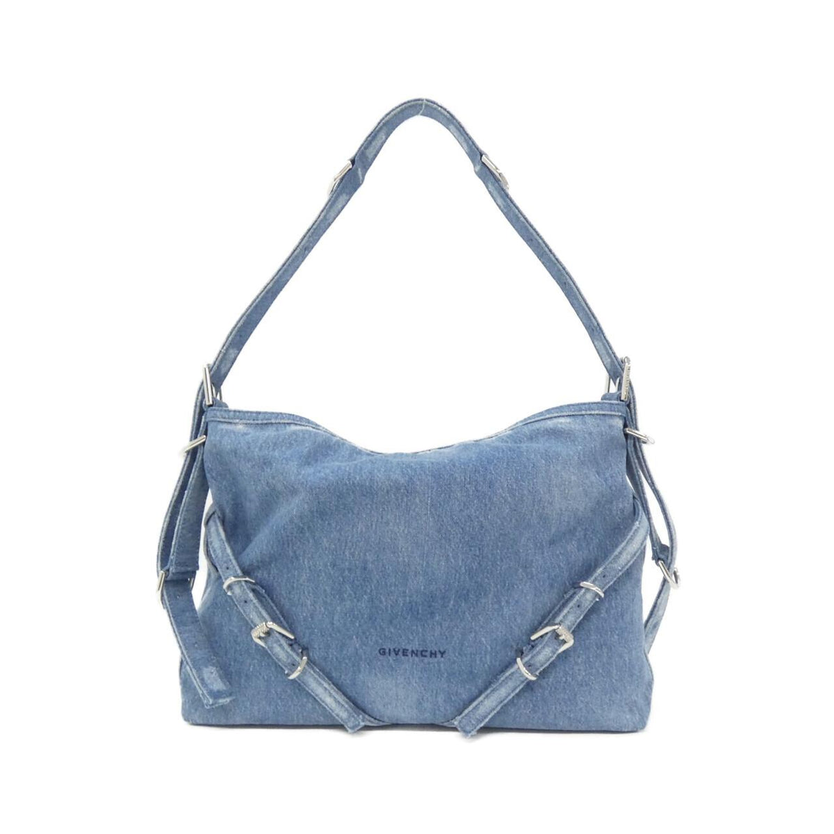 Givenchy Voyou Denim Shoulder Bag