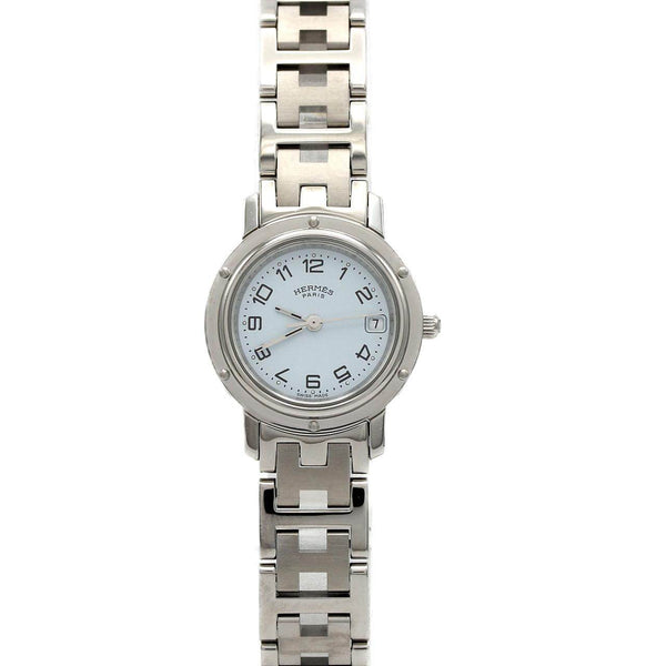 Hermes Clipper Stainless Steel Quartz