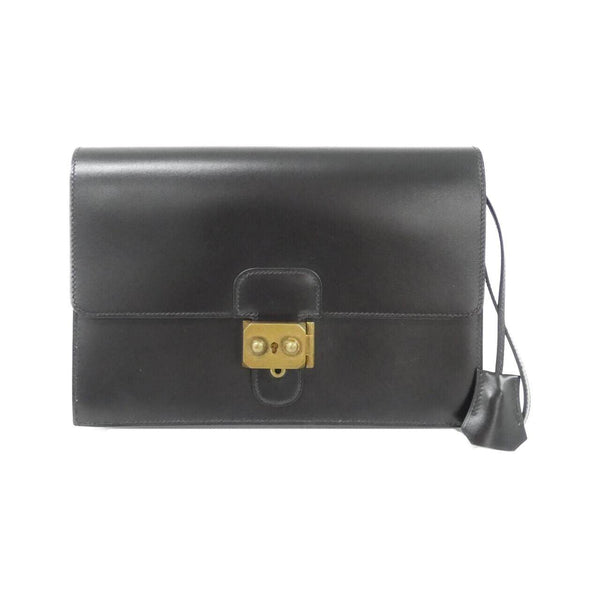 Hermes Jet Box Calf Clutch Bag