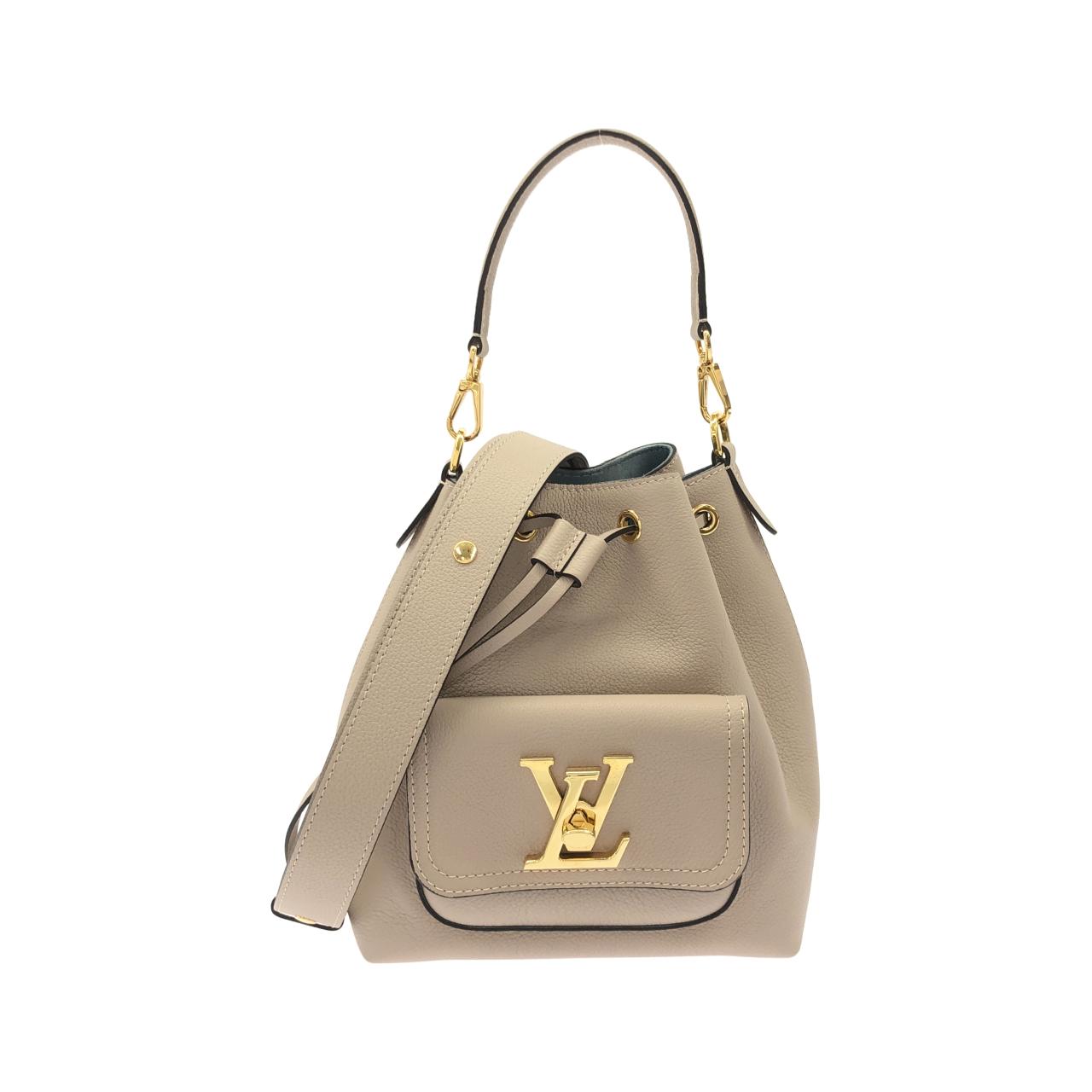 Louis Vuitton Lockme Bucket Calf Shoulder Bag