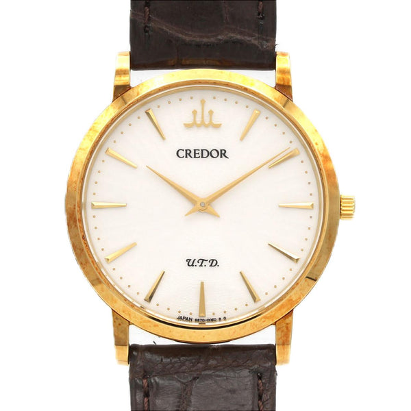 Seiko Credor Signo U.T.D Yellow Gold Manual Winding