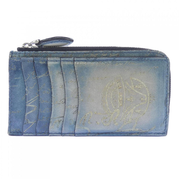 Berluti Core Maxi Scritto Leather Card Case