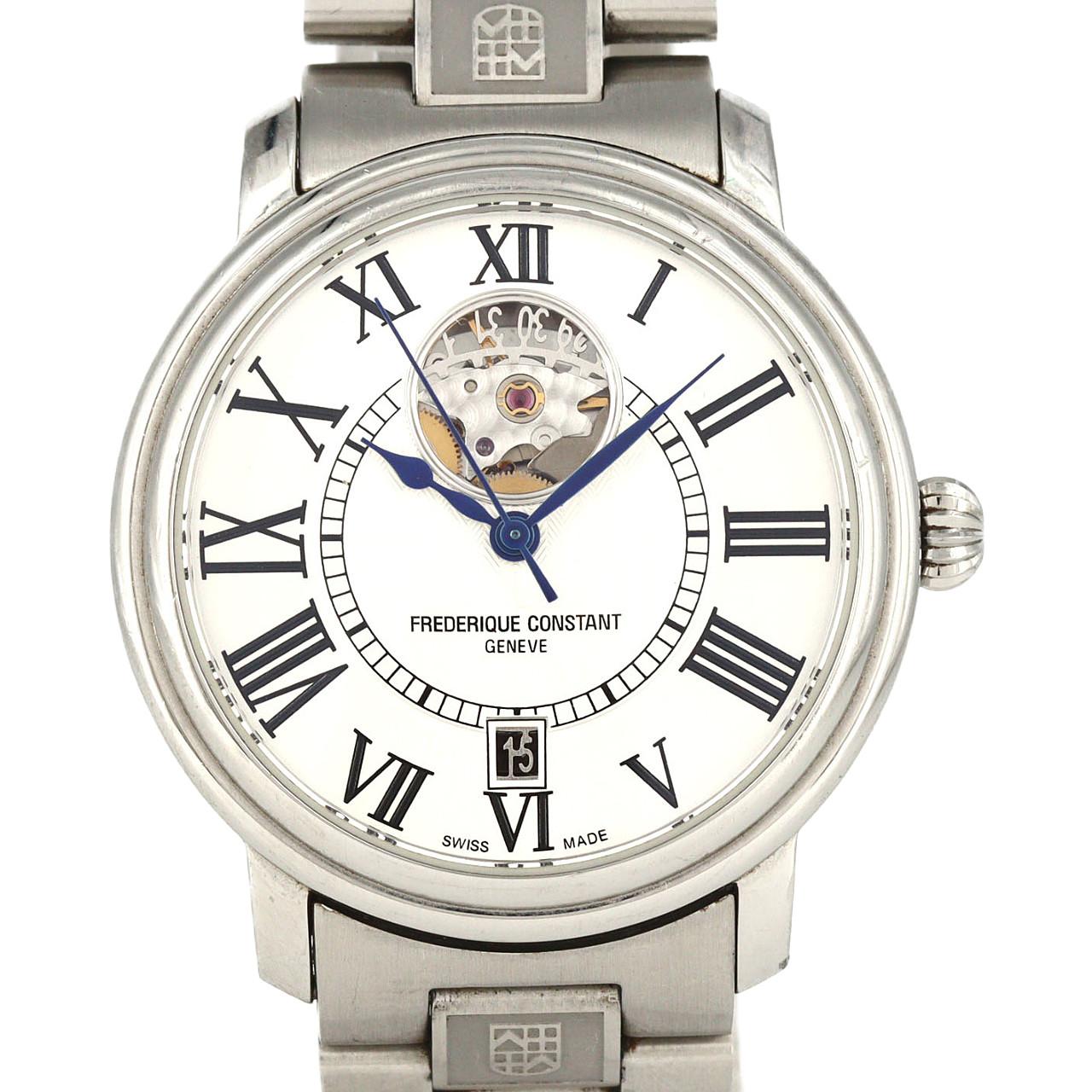 Frederique Constant Classic Heart Beat Date Stainless Steel