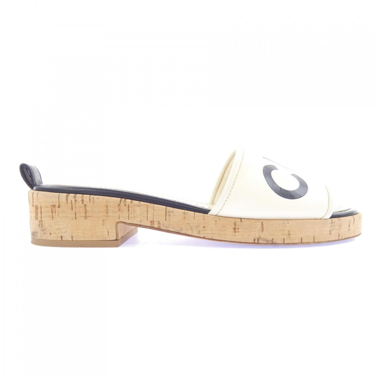 Chanel Leather Sandals