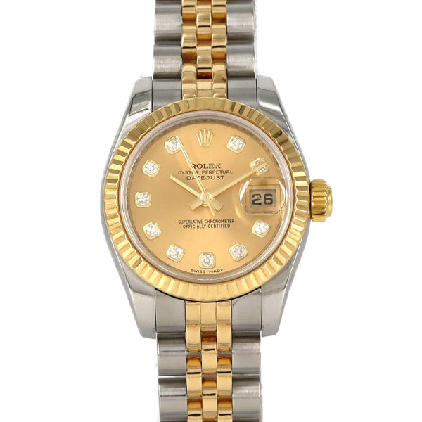 Rolex Datejust Stainless Steel Yellow Gold