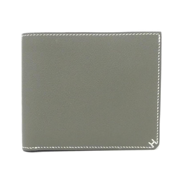 Hermes H Sellier Compact Evercolor wallet