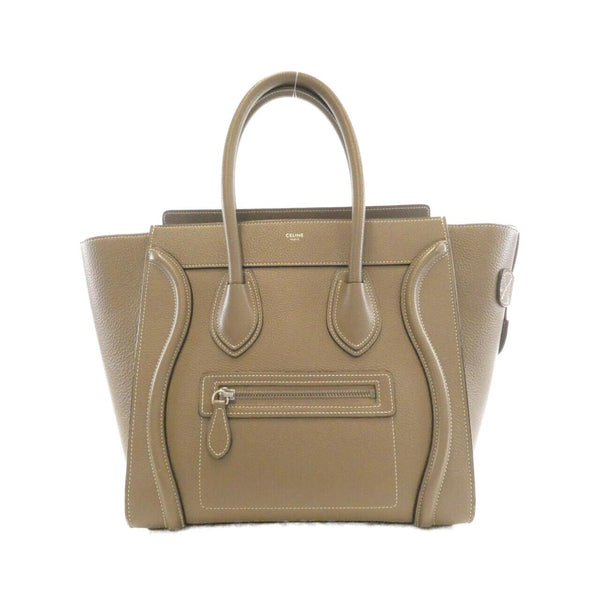Celine Micro Luggage Calf Handbag