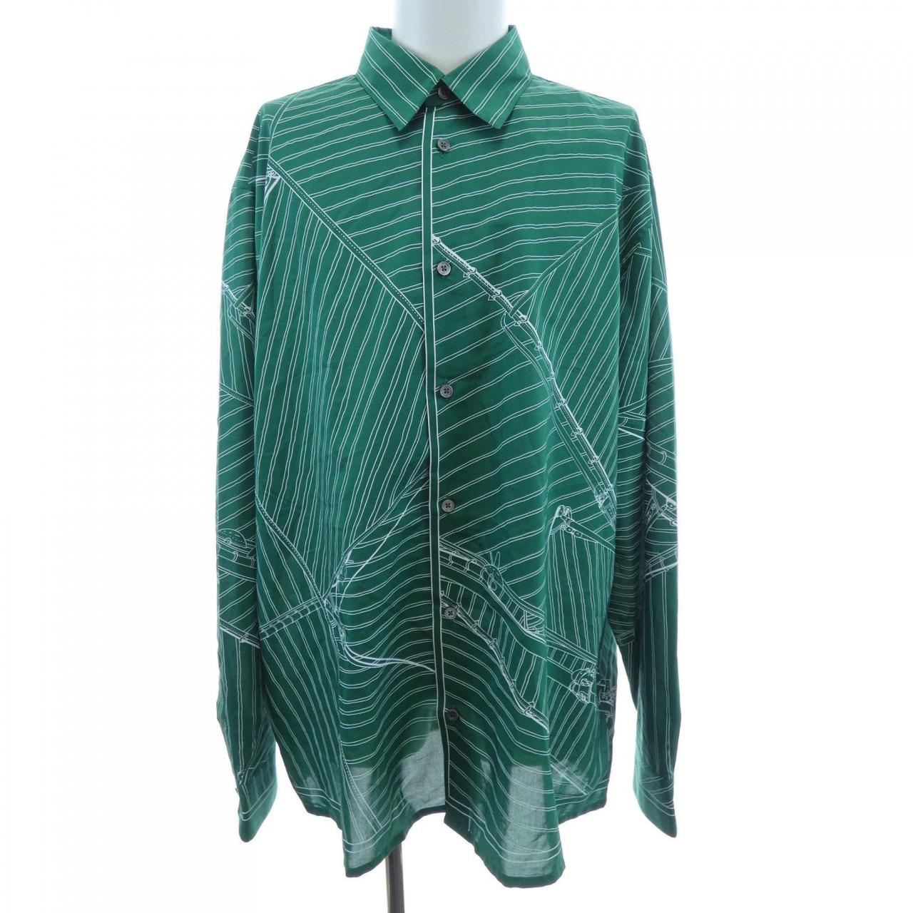 Hermes Vin Portant Finesse Cotton Shirt