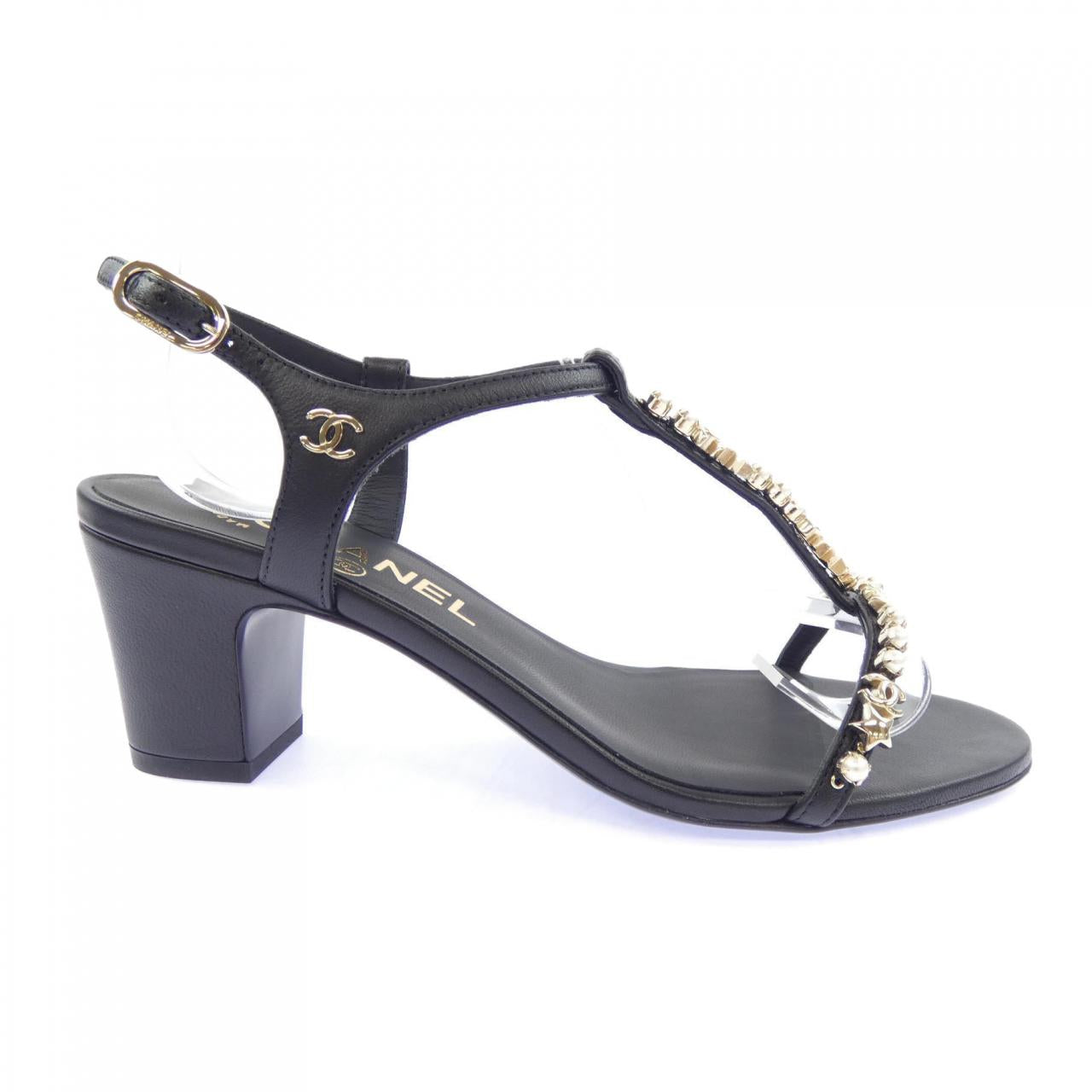 Chanel Leather Sandals