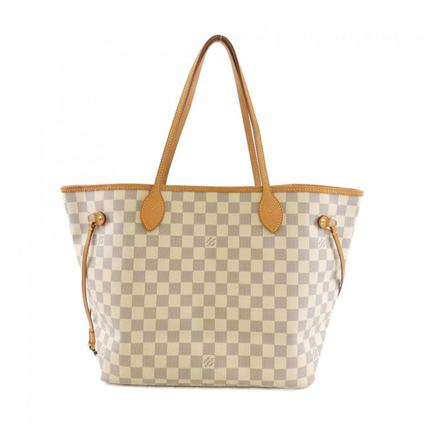 Louis Vuitton Neverfull Damier Azur Tote Bag