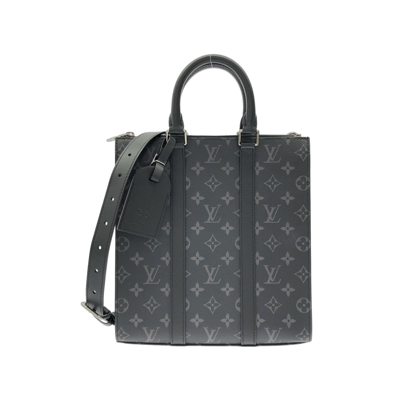 Louis Vuitton Sac Plat Cross Monogram Eclipse Shoulder Bag