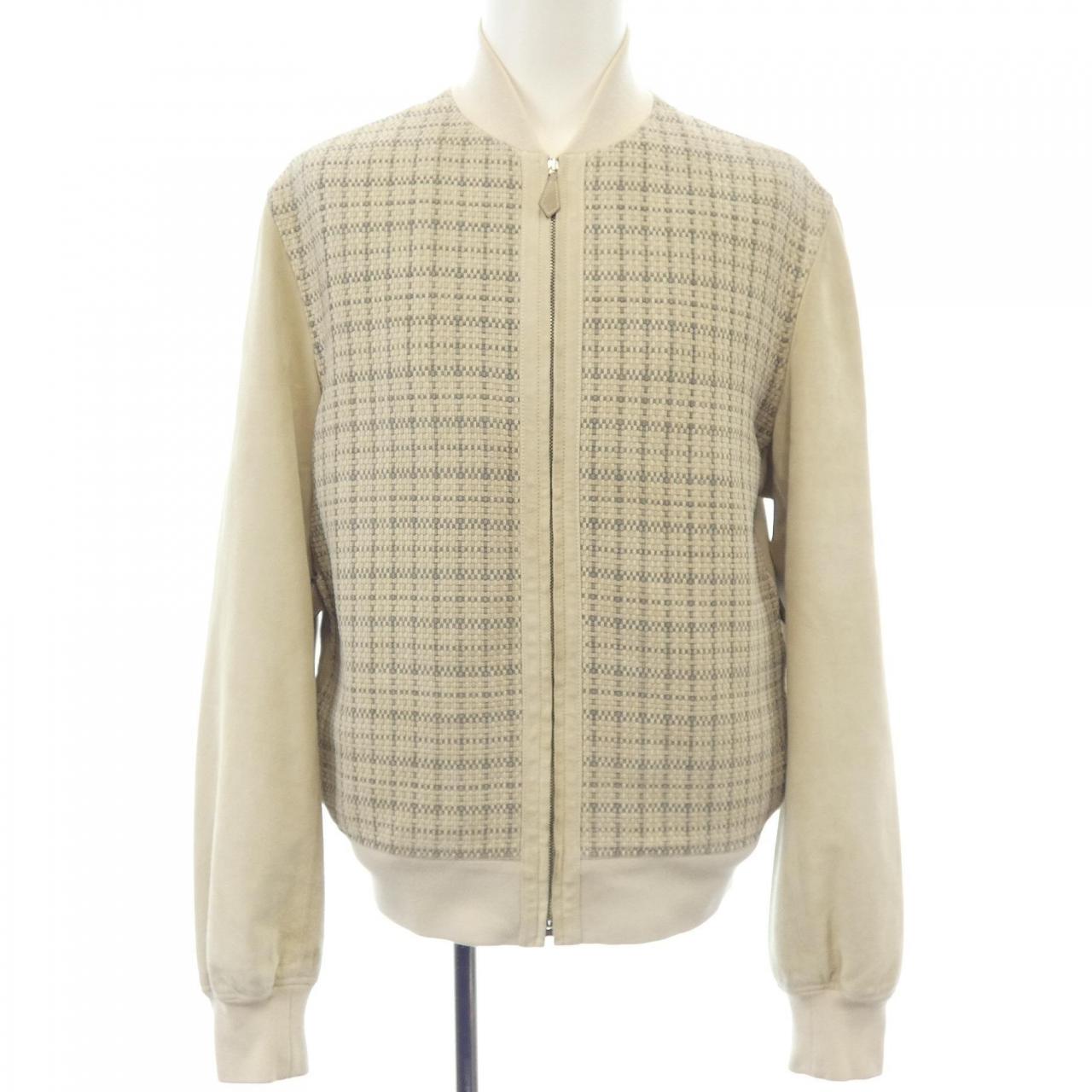 Hermes Calfskin Leather Jacket