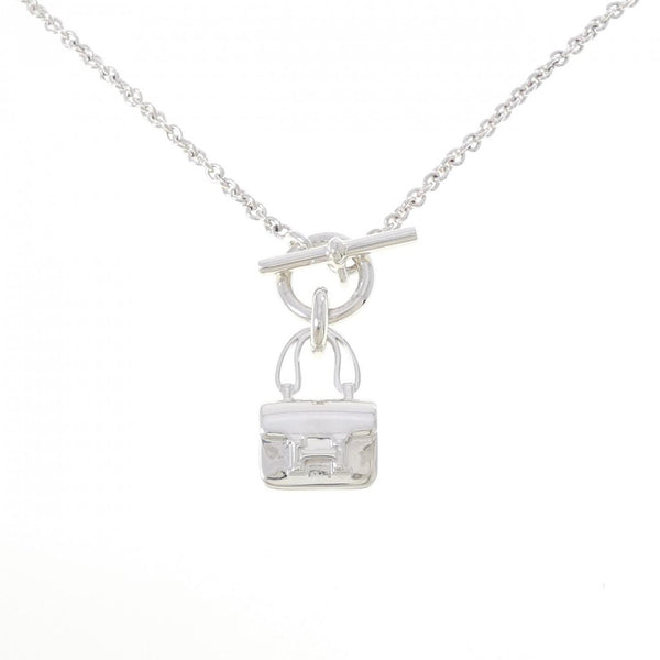 Hermes Amulette Constance 925 Silver Necklace