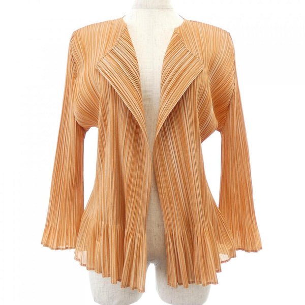 Pleats Please Pleated Knit Cardigan