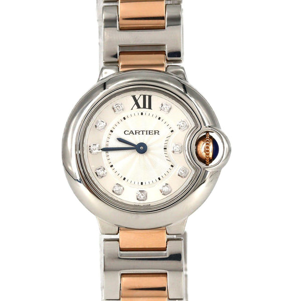 Cartier Ballon Bleu Au750 Stainless Steel Quartz