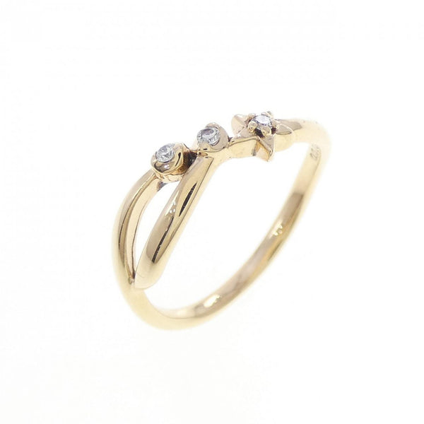 STAR JEWELRY K10 Yellow Gold Diamond Ring