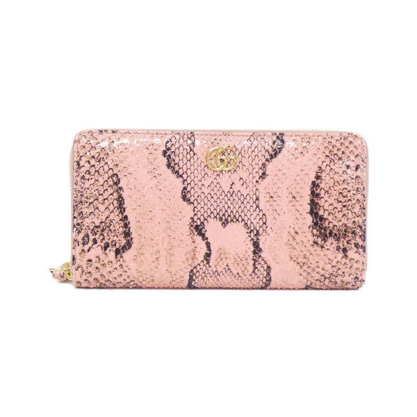 Gucci GG Marmont Python Long Wallet