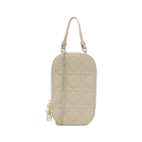 Christian Dior Lady Dior Lambskin Phone Holder