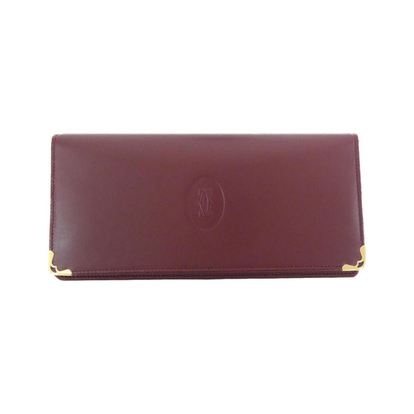 Cartier Must de Cartier Cowhide Long Wallet