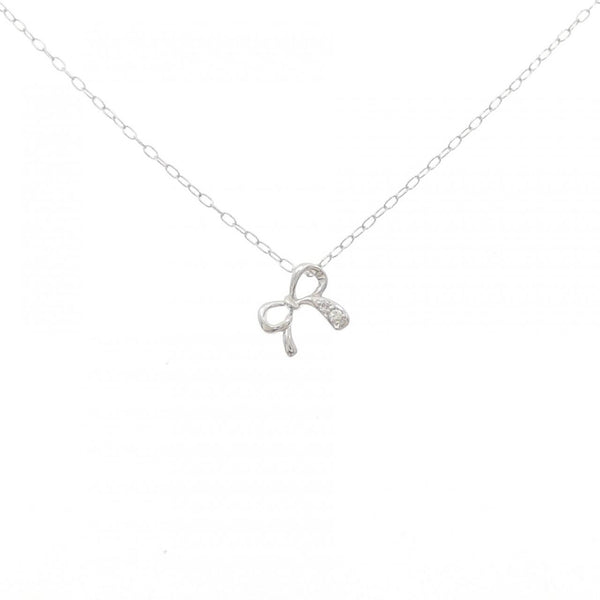 K10 White Gold Diamond Necklace