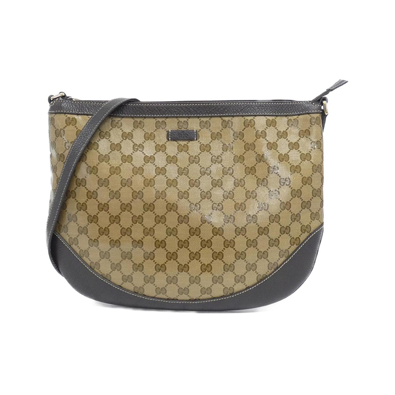 Gucci GG Crystal Leather Shoulder Bag