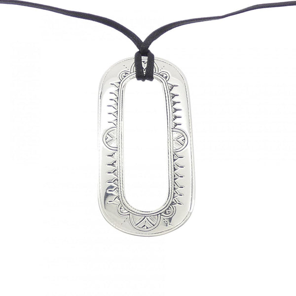 Hermes Touareg 925 Silver Necklace