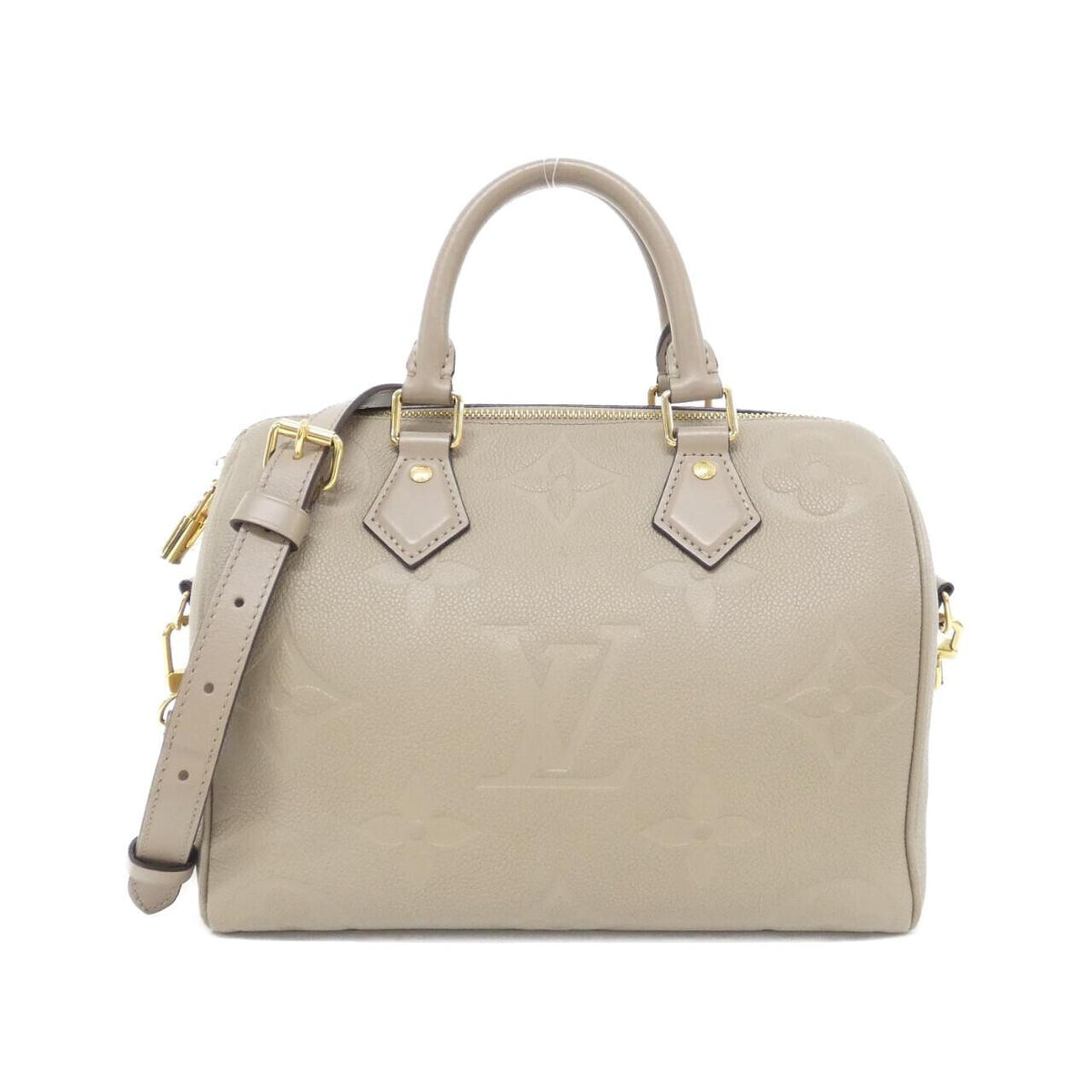 Louis Vuitton Speedy Bandouliere Monogram Empreinte Boston Bag
