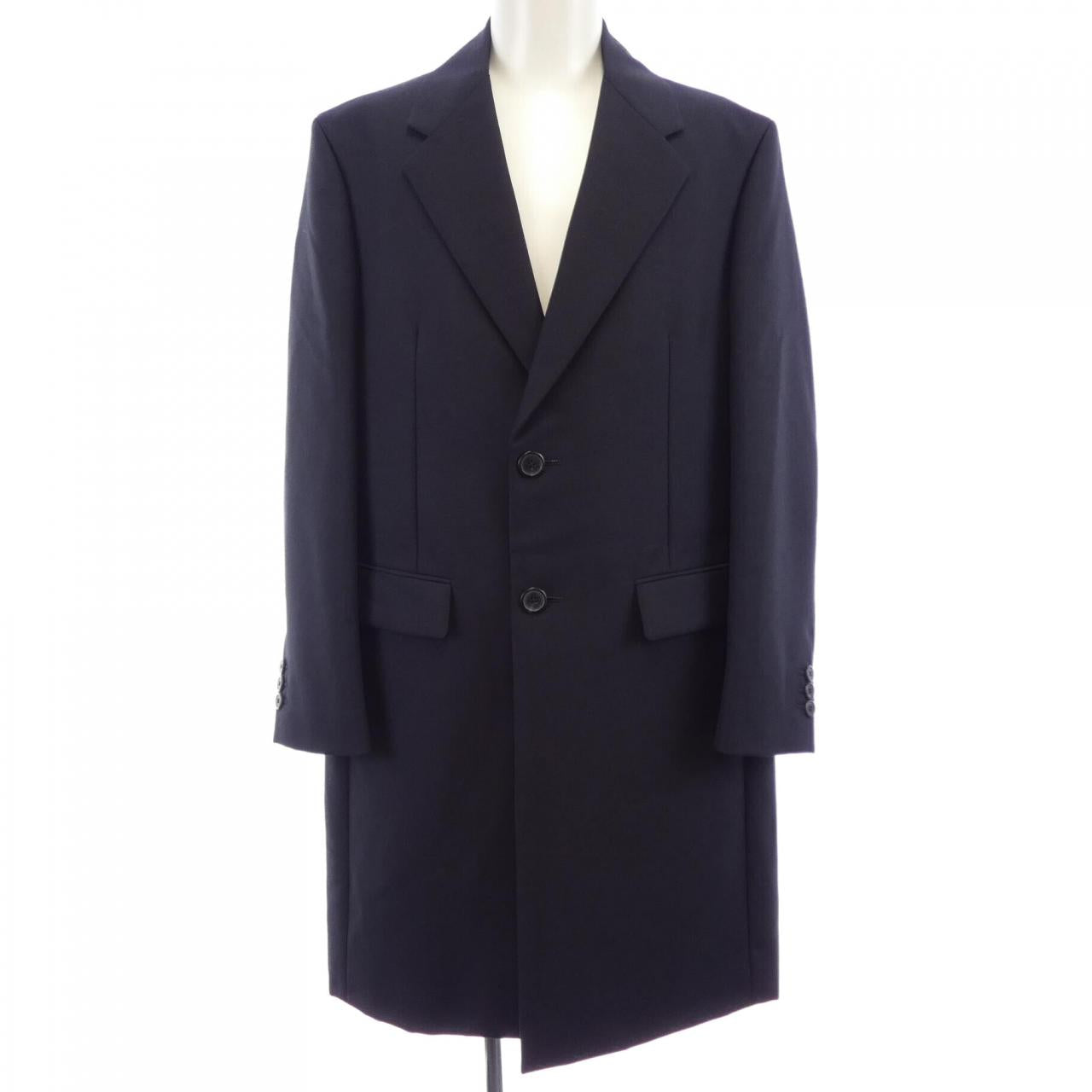 Prada Triangle Logo Coat