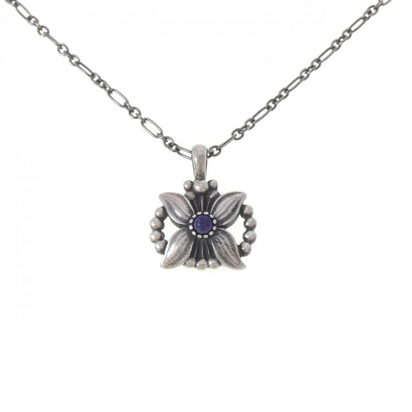 Georg Jensen 925 Silver Lapis Lazuli Necklace