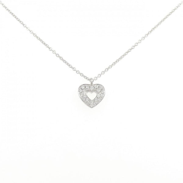 Poiray 750 White Gold Diamond Necklace