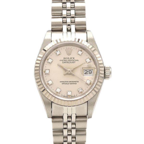 Rolex Datejust Stainless Steel White Gold Automatic