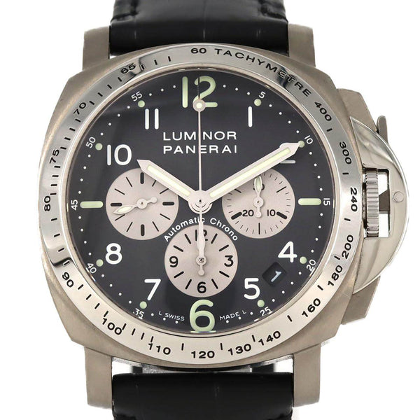 Panerai Luminor Chronograph Stainless Steel Titanium Chronograph
