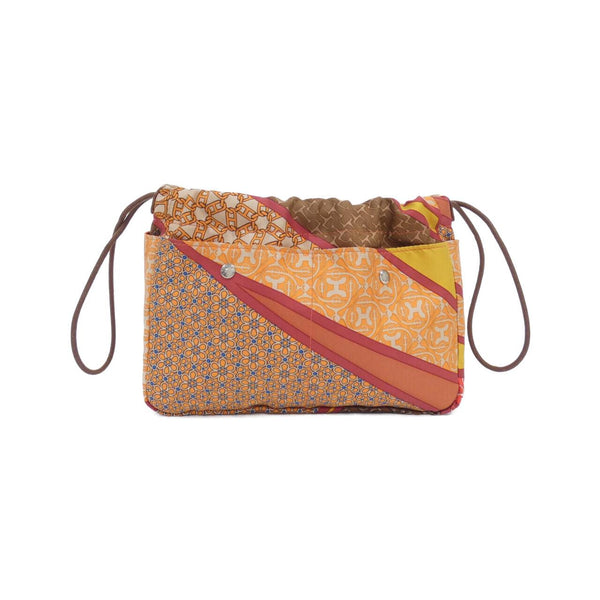 Hermes CARRE EN CRAVATES Silk Balennia Pouch