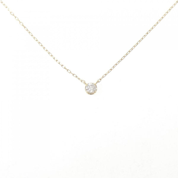 4°C K10 Gold Diamond Necklace