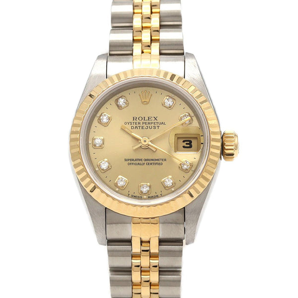 Rolex Datejust Stainless Steel Yellow Gold
