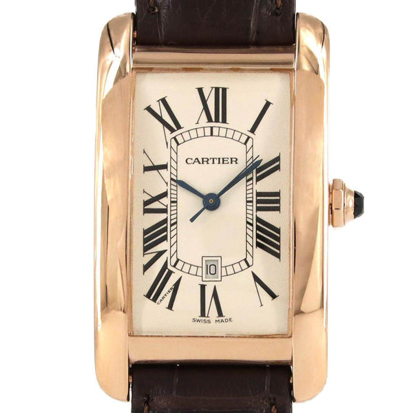 Cartier Tank American Pink Gold Automatic