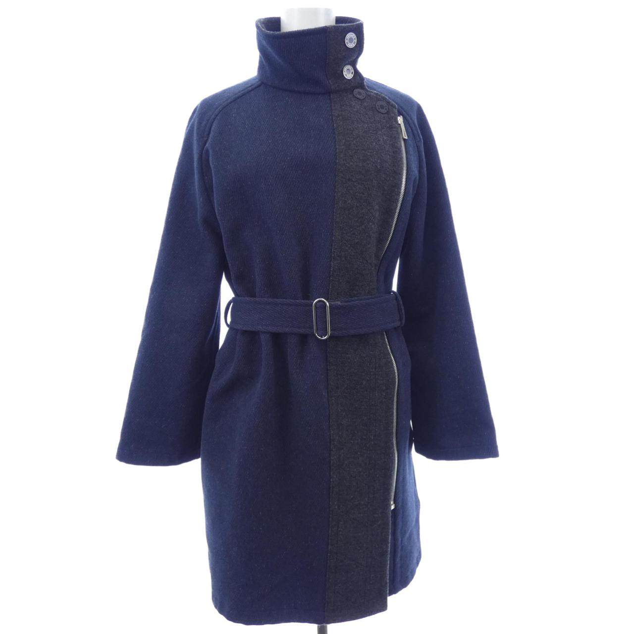 Hermes Leather Coat