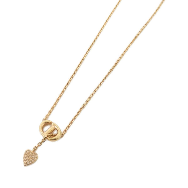 Christian Dior CD Navy Necklace