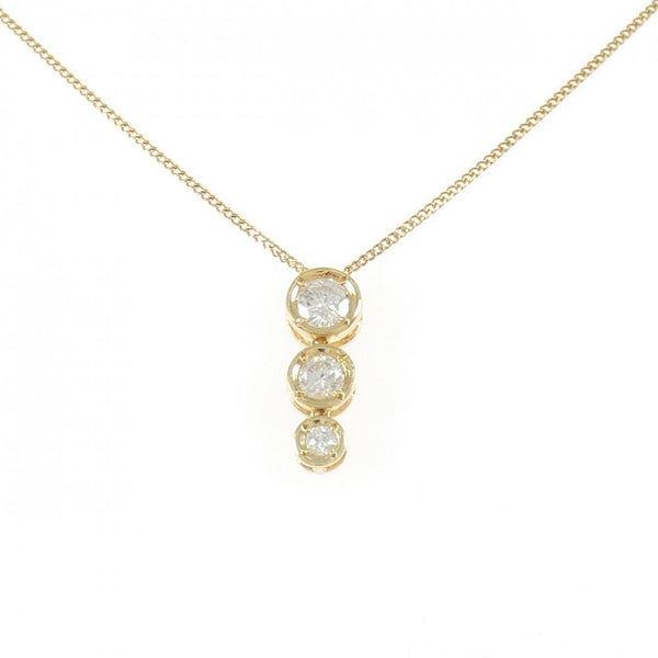 Au750 Diamond Necklace