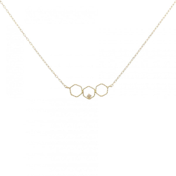 Au750 Diamond Necklace