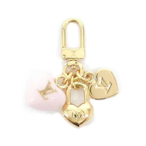 Louis Vuitton Microcharm LV Heart Keyring