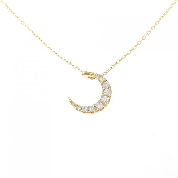 STAR JEWELRY Moon Au750 Diamond Necklace